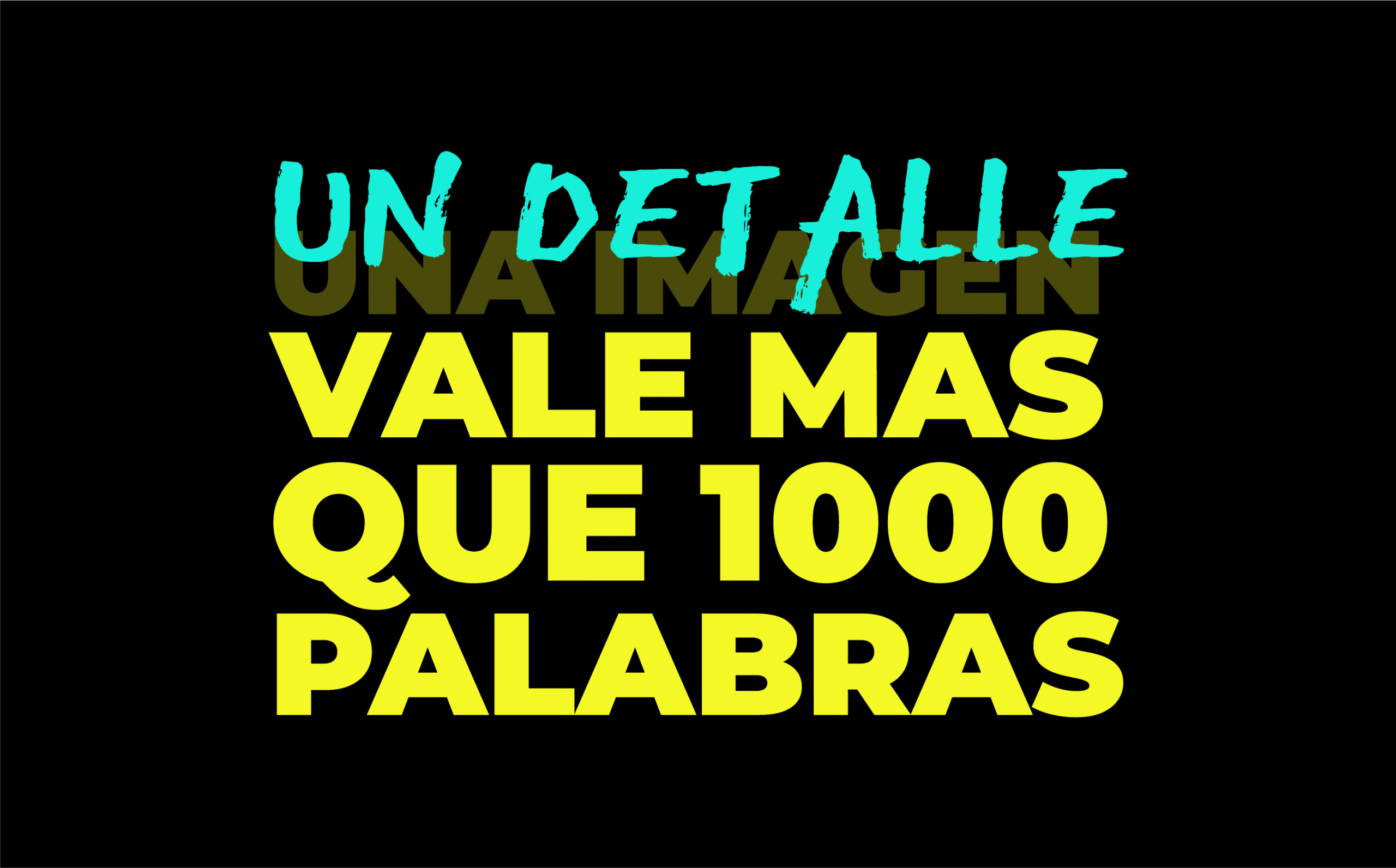 Un detalle vale más que 1000 palabras